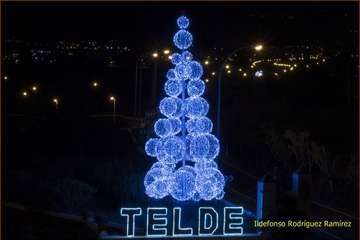 Telde exhibe la Navidad más deslumbrante de los últimos años (Foto Ildefonso Rodríguez)